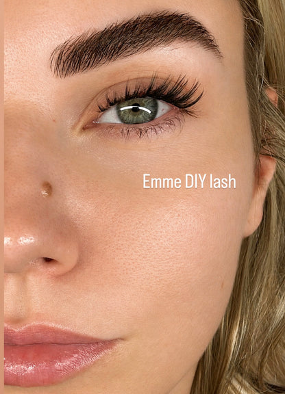 Press-On | Ultimate Kit | 450 Pre-Glued Lash Clusters | Up to 45 Full Sets - Meraki Lashes and Beauty