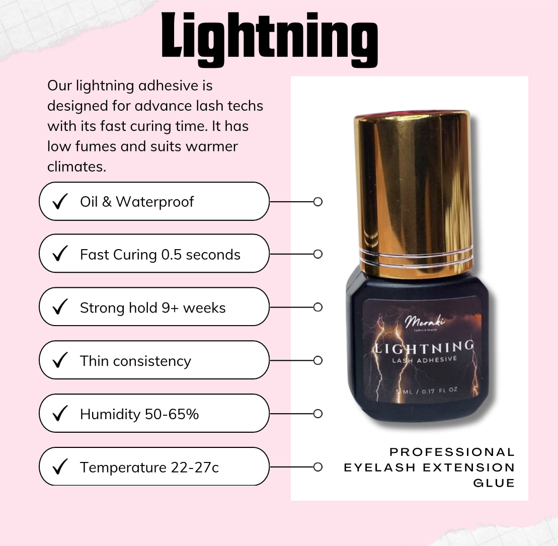 Lightning Eyelash Adhesive