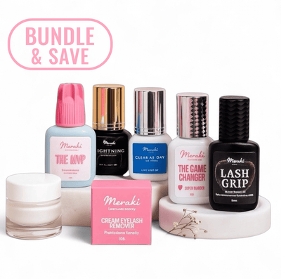 Lash Glue, Bonder, Primer & Remover | Meraki
