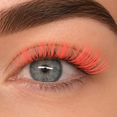 DIY coloured lashes