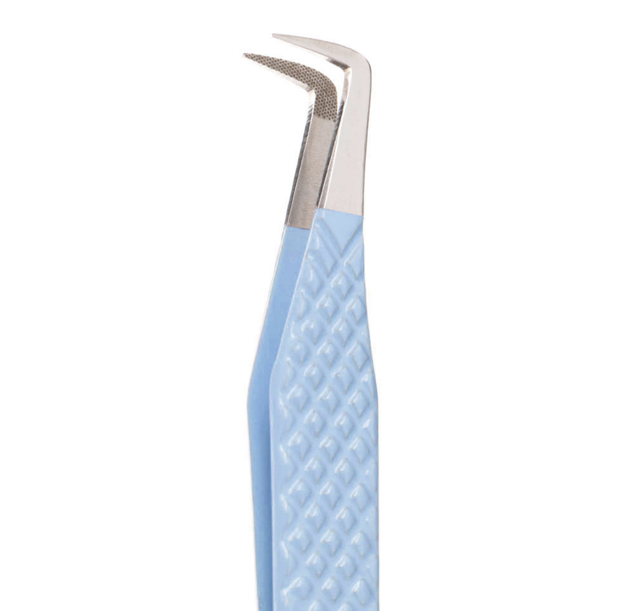 Baby Blue Thick Boot Fibre Tip Tweezer