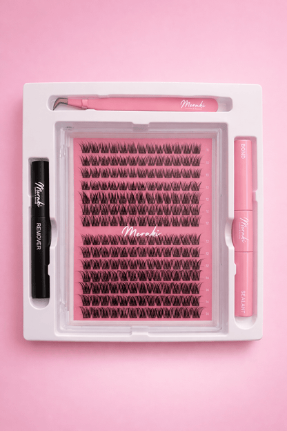 DIY Lash Extensions Australia – Meraki Mega Kit (145 Segments) - Meraki Lashes and Beauty