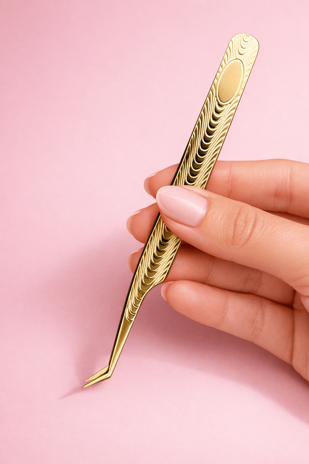 Gold Queen Tweezer - Meraki Lashes and Beauty