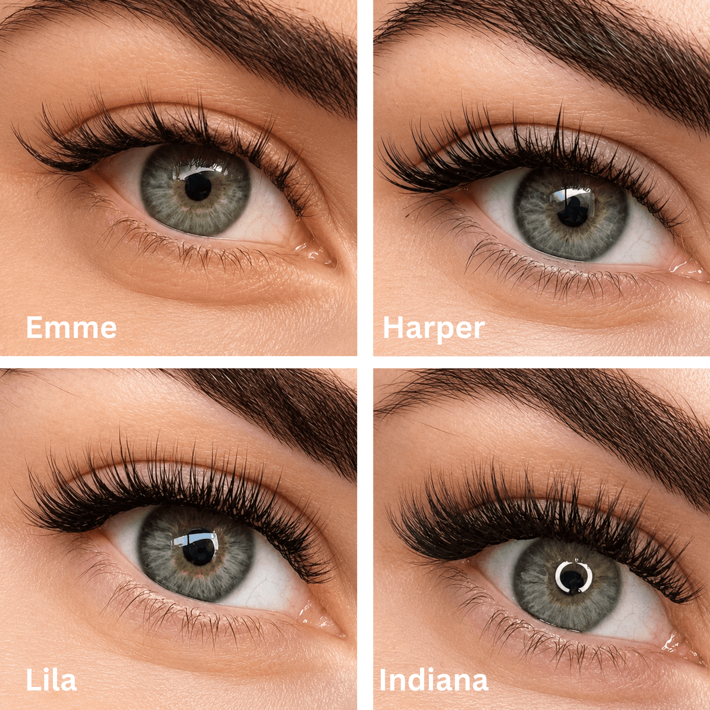 Press-On | Ultimate Kit | 450 Pre-Glued Lash Clusters | Up to 45 Full Sets - Meraki Lashes and Beauty