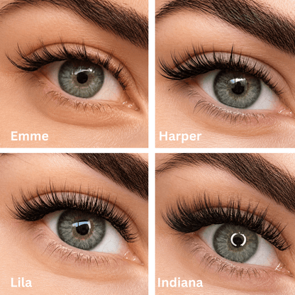 Press-On | Ultimate Kit | 450 Pre-Glued Lash Clusters | Up to 45 Full Sets - Meraki Lashes and Beauty
