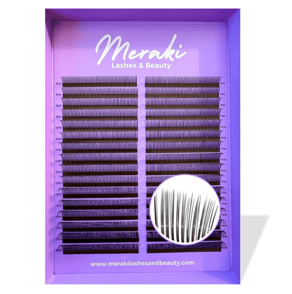 Angel Closed Premade Fans | Meraki - Meraki Lashes and Beauty