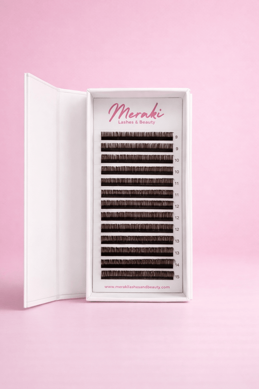 Volume - Black Brown - 0.05 - Meraki Lashes and Beauty