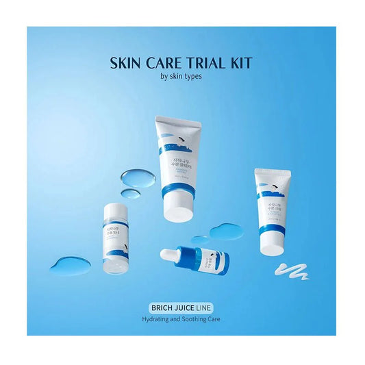 Round Lab Birch Juice Line Skin Care Trial Kit (4pcs)