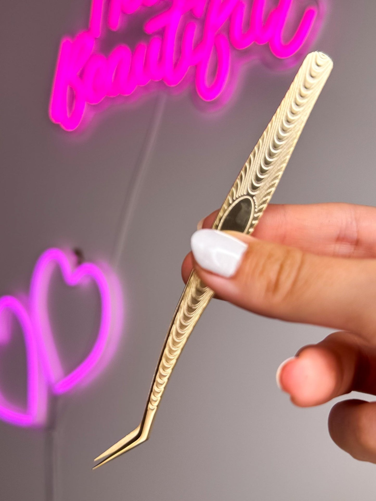 Gold King Tweezer - Meraki Lashes and Beauty