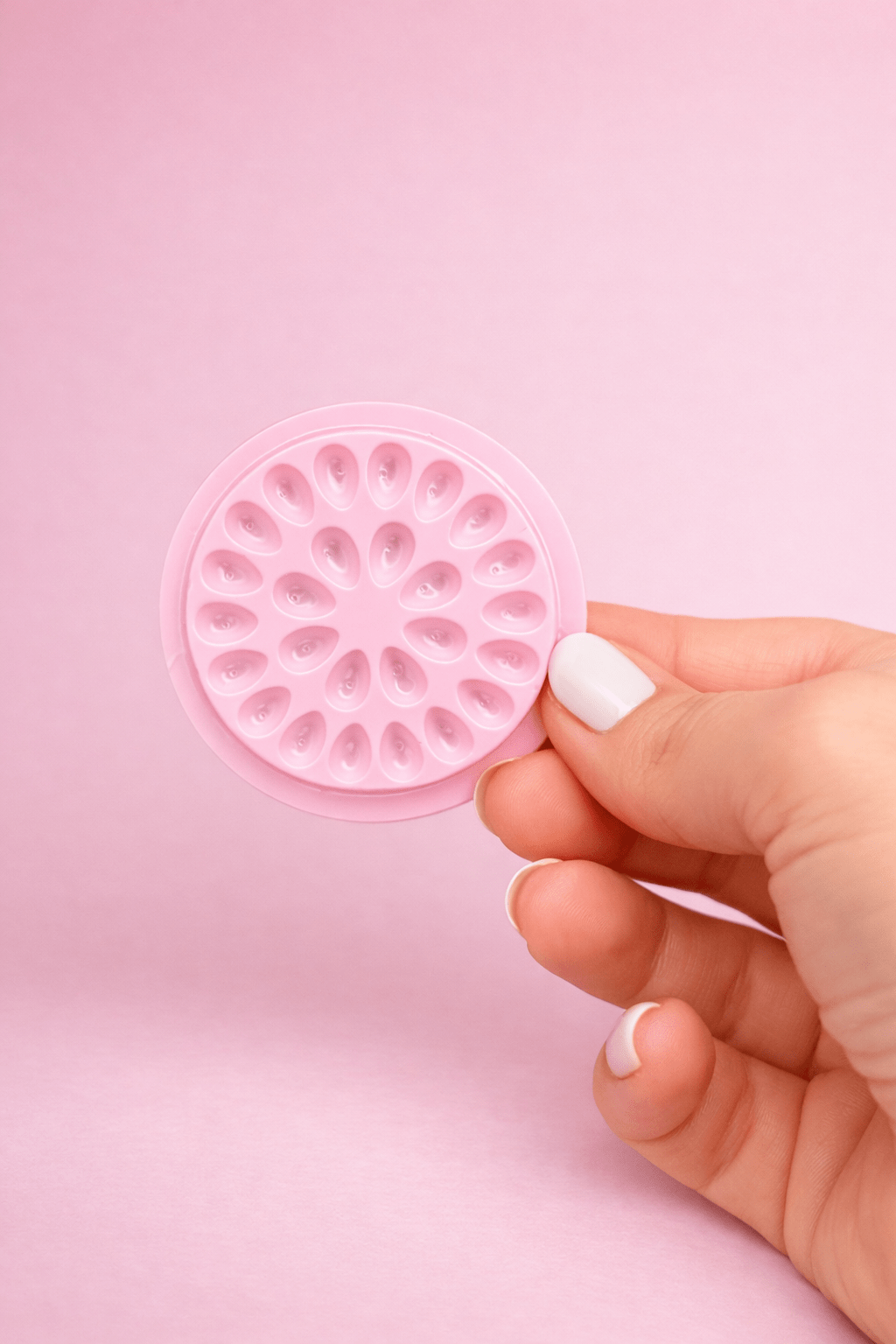 Glue Flower Palette – Pink 100 Pack - Meraki Lashes and Beauty