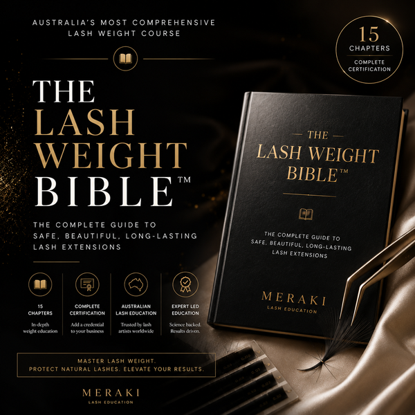The Lash Weight Bible new lash supplies Australia