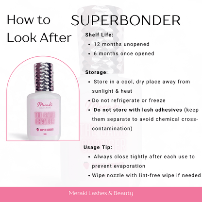 Meraki Superbonder | Lash Retention Booster - Meraki Lashes and Beauty