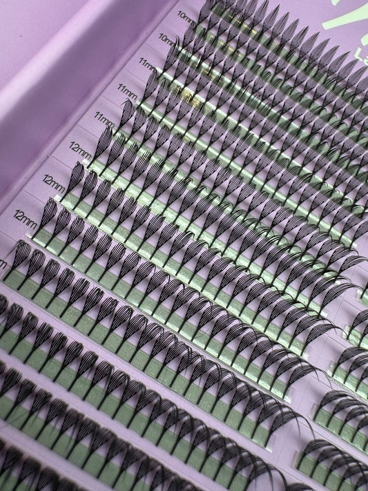 Anime Tower Lashes – 0.03 D Curl Lash Extensions (9–16mm Mixed Tray) - Meraki Lashes and Beauty