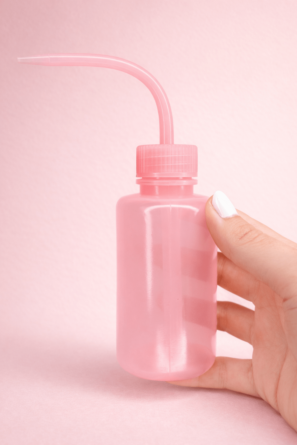 Rinse Squeeze Water Bottle 150ml - Pink - Meraki Lashes and Beauty