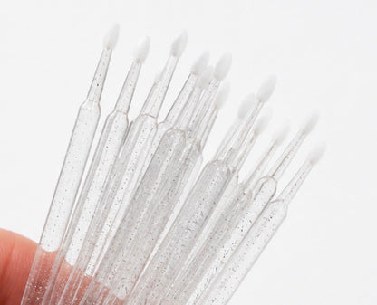 Micro Sticks - Clear 100 Pack - Meraki Lashes and Beauty