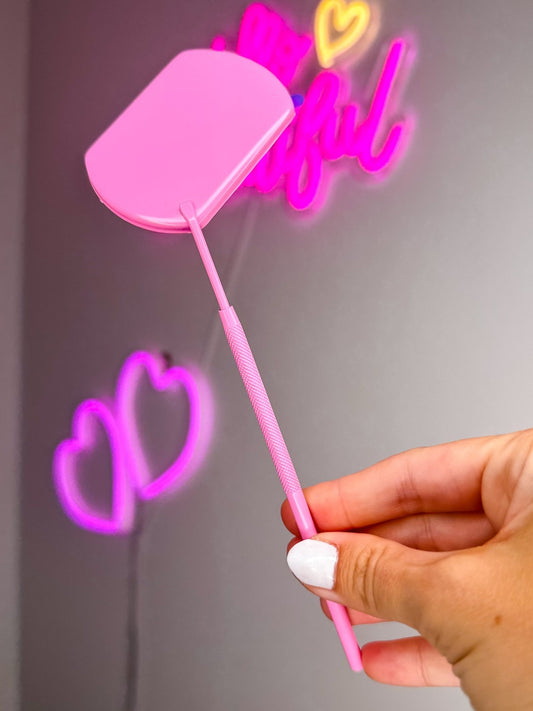 Check Mirror Pink - Meraki Lashes and Beauty