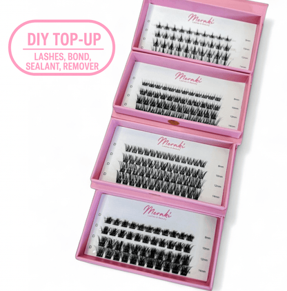 DIY Lash Refills - Bond, Lashes, Sealant & Tools | Meraki - Meraki Lashes and Beauty