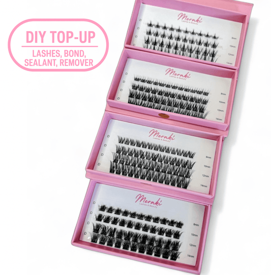 DIY Lash Refills - Bond, Lashes, Sealant & Tools | Meraki - Meraki Lashes and Beauty