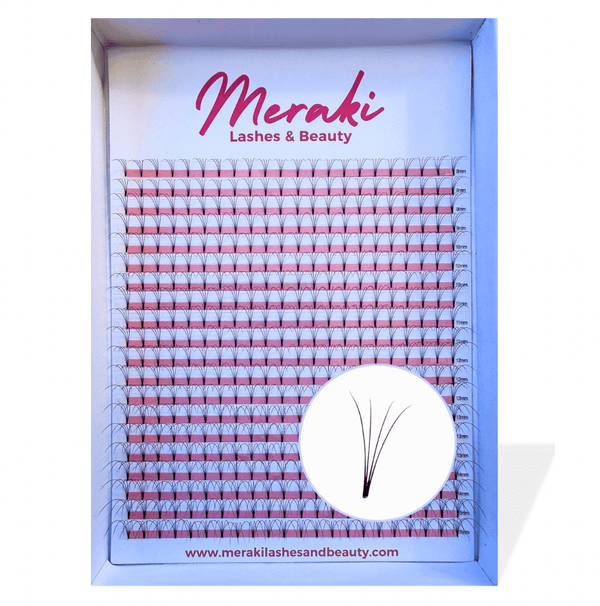 4D - D Curl - 0.07 - Short Stem professional lash supplies Australia