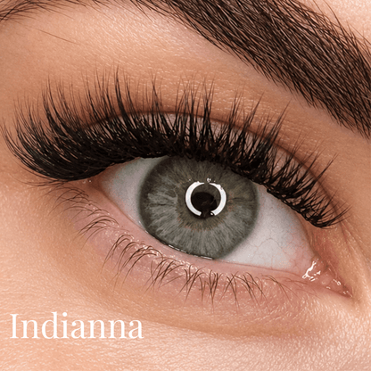 Press-On | Ultimate Kit | 450 Pre-Glued Lash Clusters | Up to 45 Full Sets - Meraki Lashes and Beauty