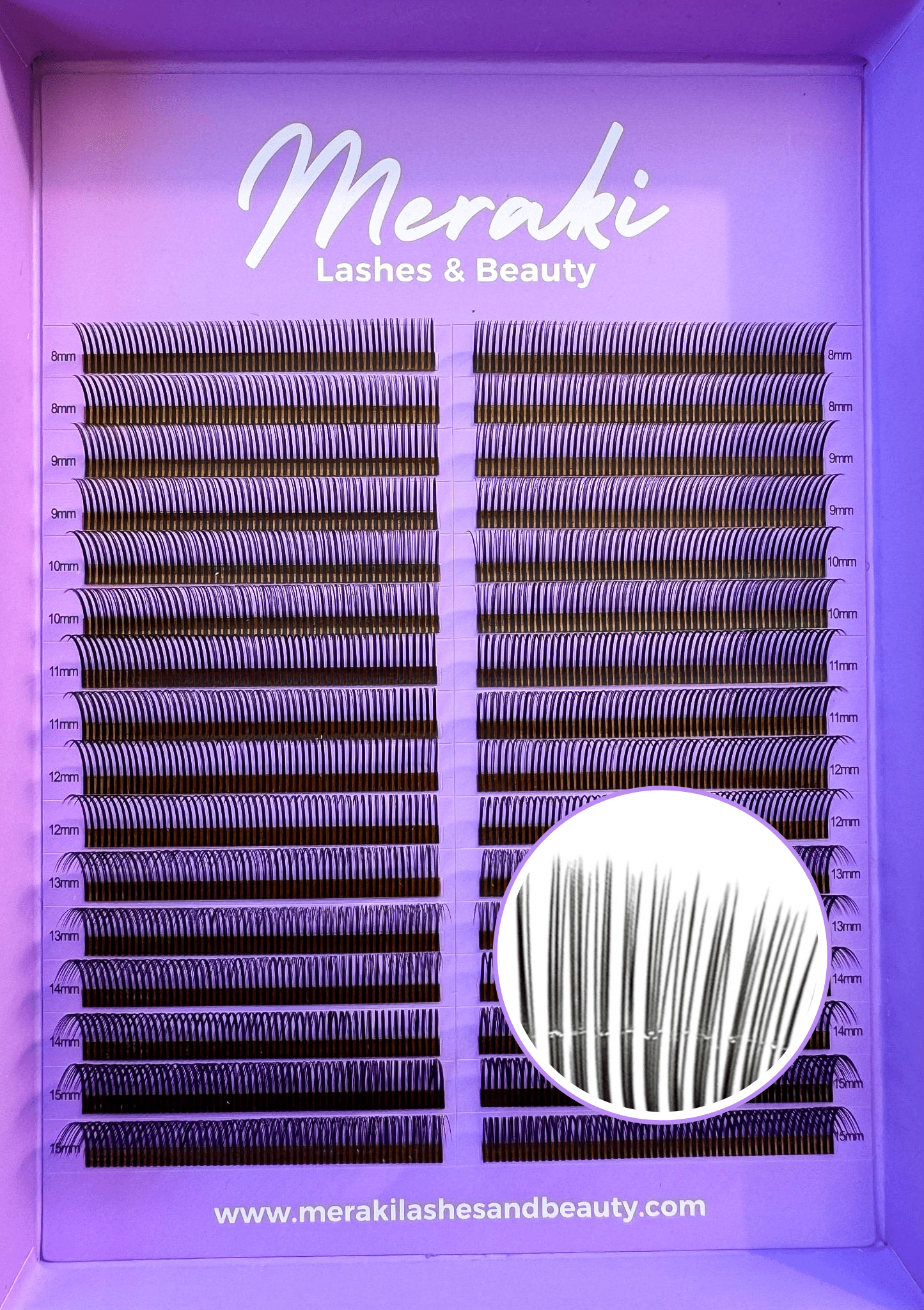 Angel Closed Premade Fans | Meraki - Meraki Lashes and Beauty