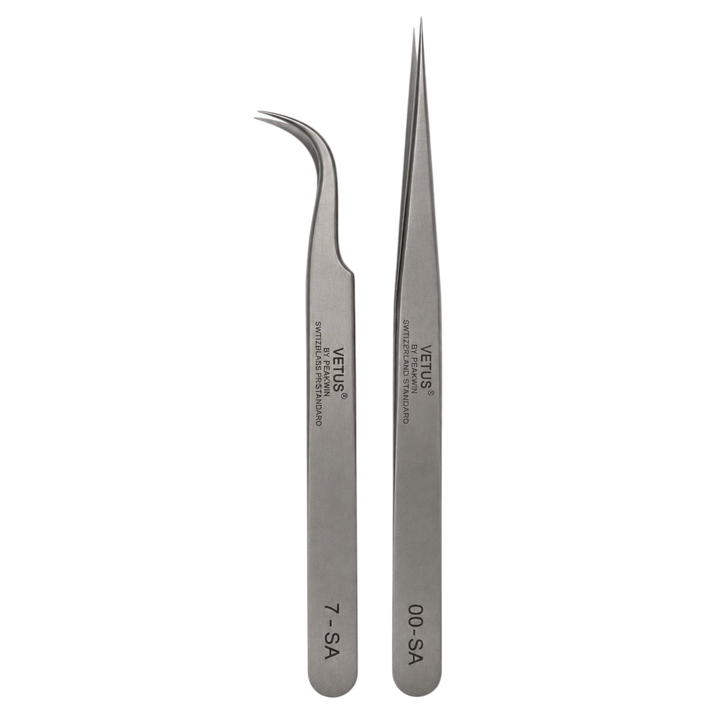 Vetus Silver Tweezers Collection - Meraki Lashes and Beauty