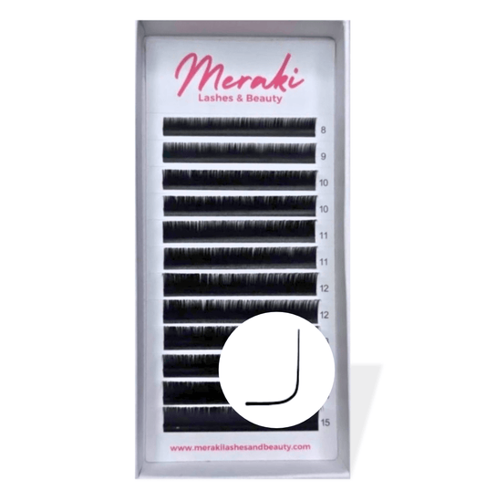 M Curl Lash Collection - 0.05 Volume & Premade Fans | Meraki - Meraki Lashes and Beauty