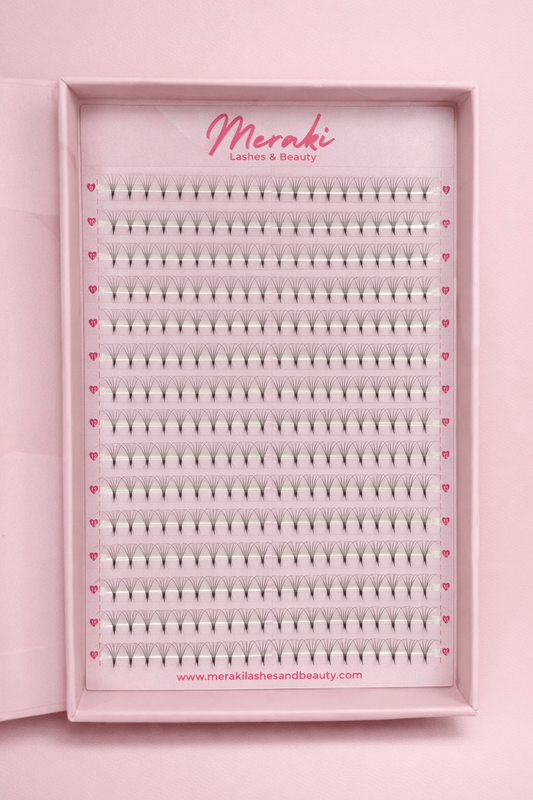 Pointy Stem - 5D - 0.07 - D Curl - Meraki Lashes and Beauty