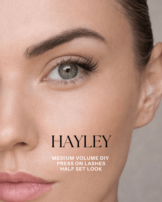 DIY Pre Glued - Press On - Hayley Medium Volume - Meraki Lashes and Beauty