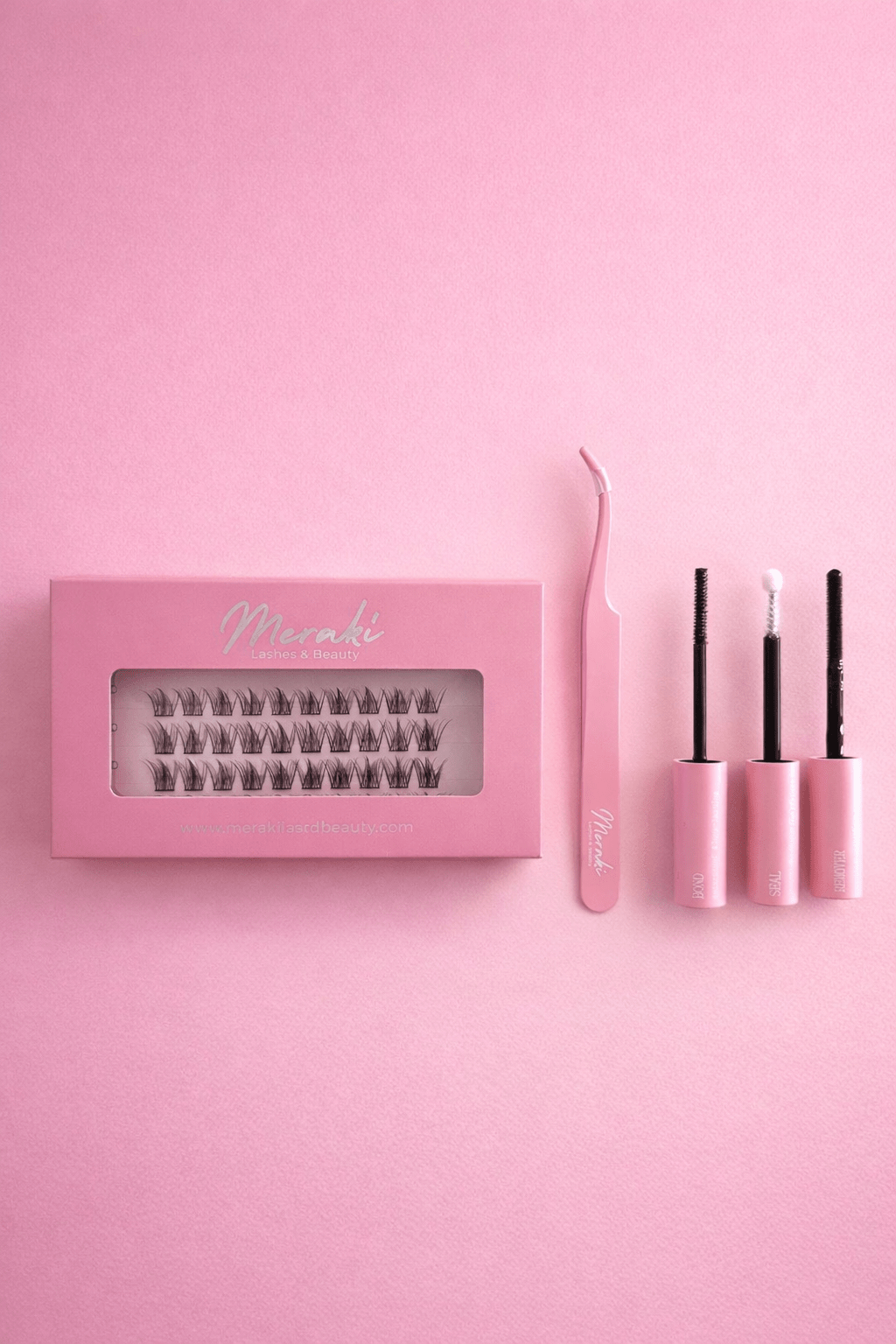 DIY Lash Extensions Australia – Meraki Starter Kit (48 Segments) - Meraki Lashes and Beauty