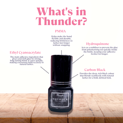 Meraki Thunder Lash Adhesive | Humidity Friendly Lash Glue - Meraki Lashes and Beauty