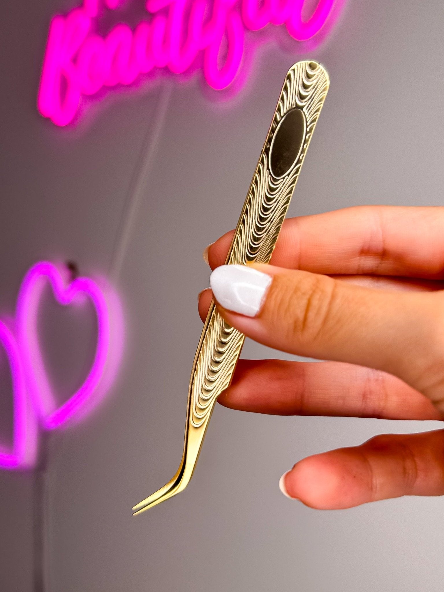 Gold Butterfly Tweezer - Meraki Lashes and Beauty
