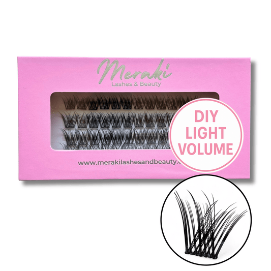 DIY Lash Extensions Australia - Light Volume Style - Meraki Lashes and Beauty