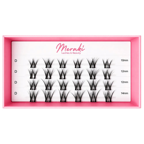 Malia — DIY Lash Clusters (Refill Tray, 10–14mm Mix)