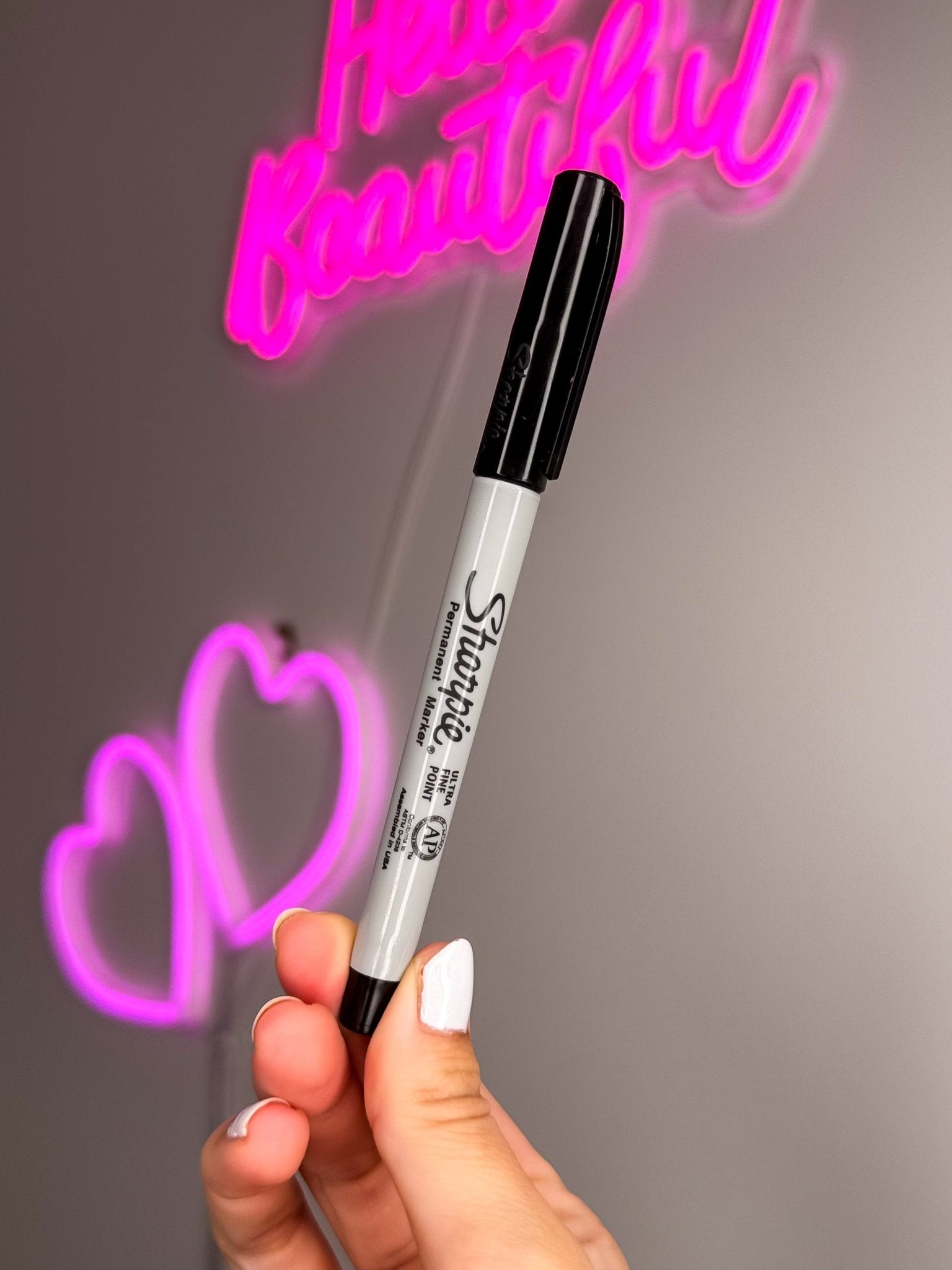 Mapping Sharpie - Meraki Lashes and Beauty