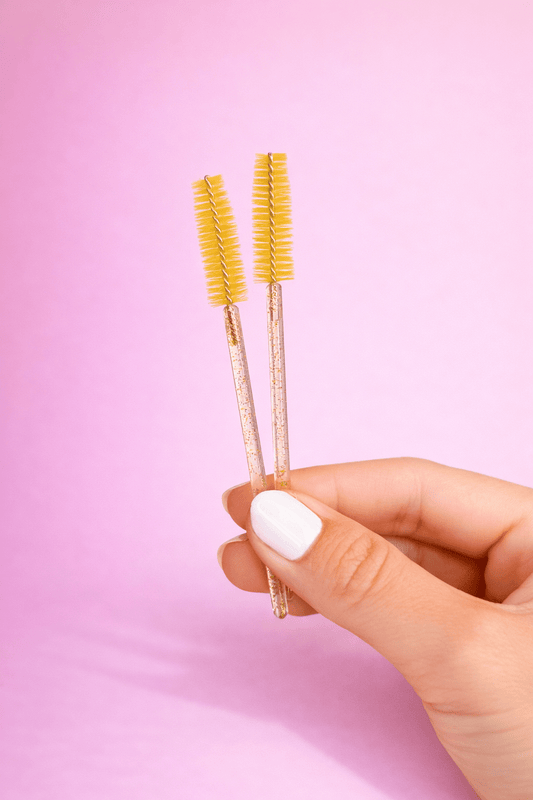 Lash Spoolies - Yellow - Meraki Lashes and Beauty