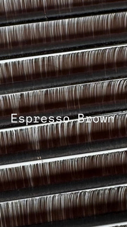 Luxe Brown Volume Collection | 0.05 - Meraki Lashes and Beauty