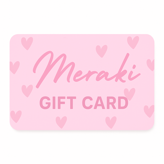 Meraki Lashes & Beauty Gift Card - Meraki Lashes and Beauty