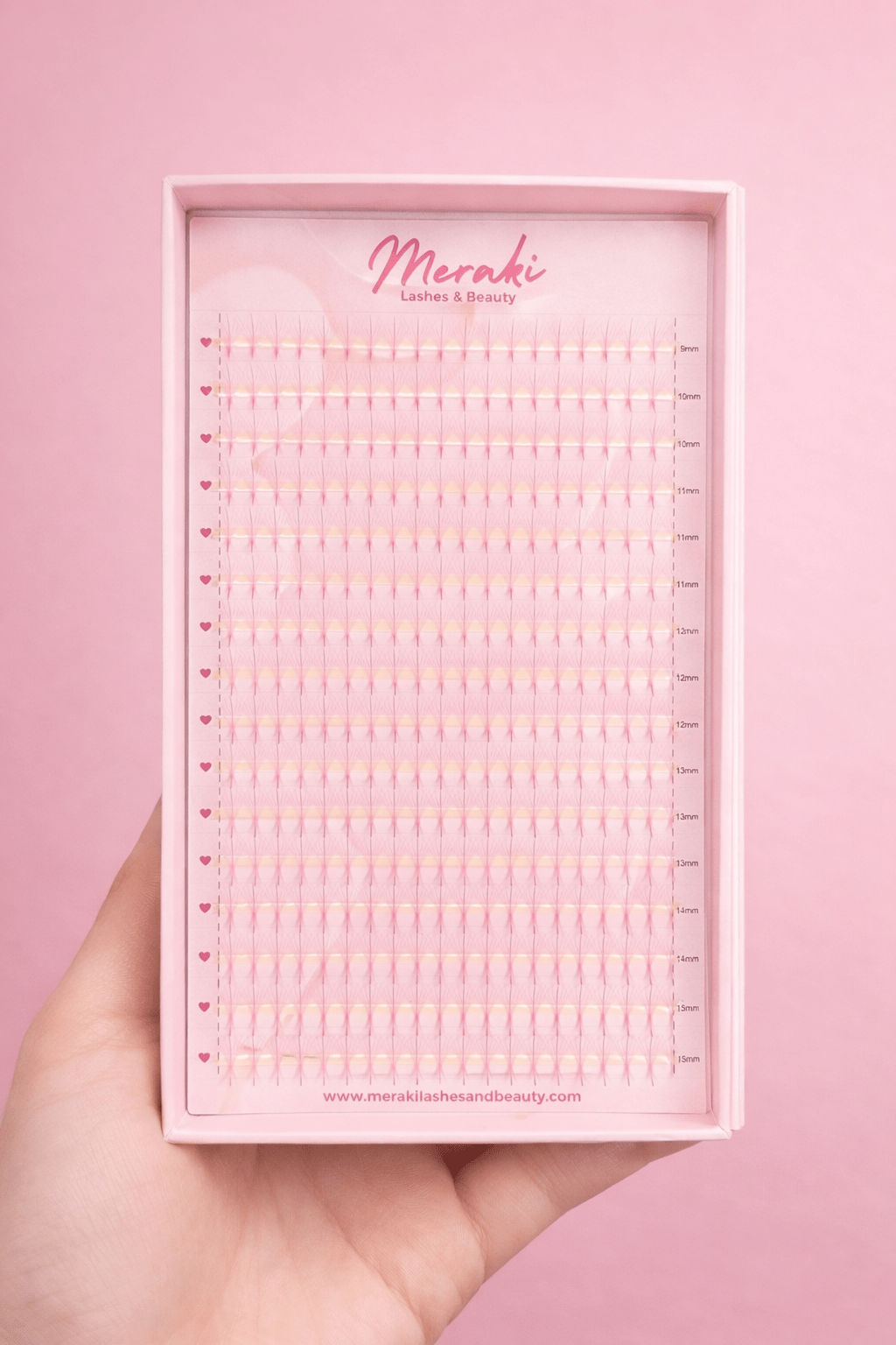 Wispy Neon - 7D - 0.05 - D Curl - Meraki Lashes and Beauty