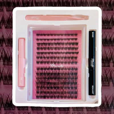 DIY Lashes Mega Kit - 145 Segments + Bond & Remover | Meraki