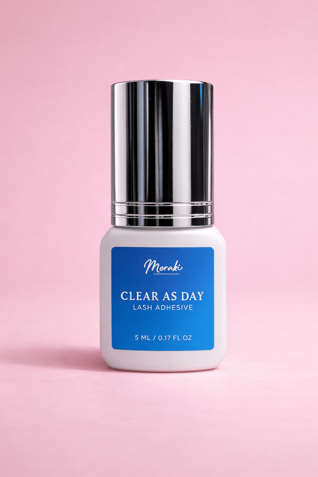 Clear As Day Lash Adhesive 5 ml – 1 - 2 s | 5–6 Wks | Thick | 50–60 % | All Levels - Meraki Lashes and Beauty