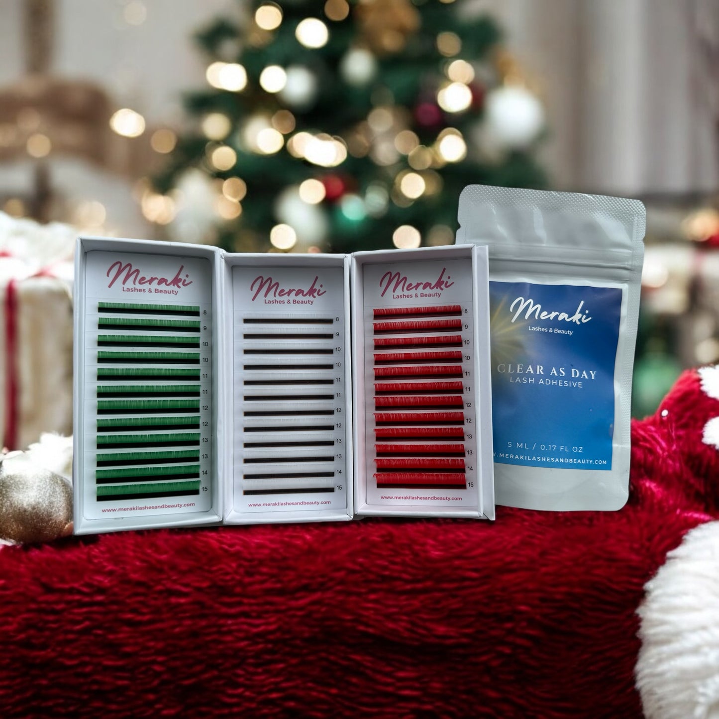 Limited Addition 🎄 Christmas Bundle with FREE Clear as a day lash glue