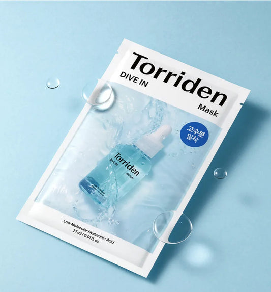 Torriden Dive-In Low molecule Hyaluronic acid Mask Pack 27ml