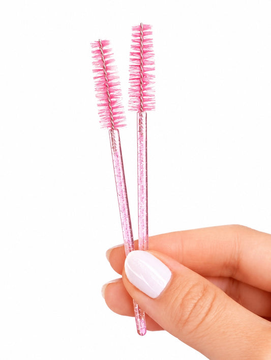 Glitter Spoolies - Pink 50 Pack