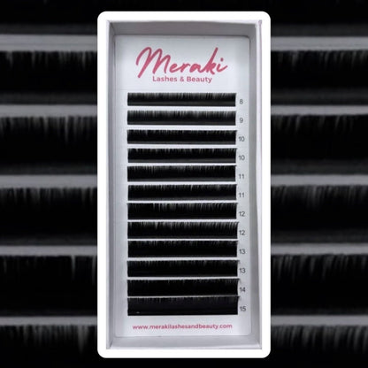 Classic 0.15 Lash Extensions - Individual | Meraki - Meraki Lashes and Beauty
