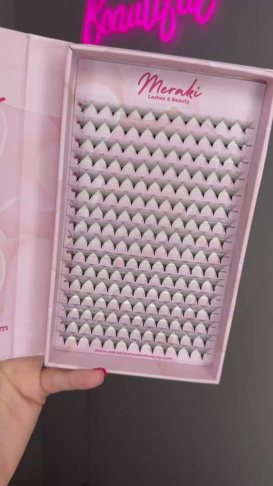 Pointy Stem - 30D - 0.03 - D Curl Mixed Tray 9-15mm