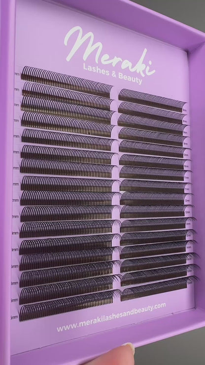 Angel Closed Fans - Black - 0.07