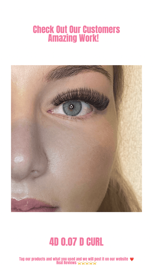4D Short Stem Volume Fans - 0.07 C&D, 0.10 D | MerakiPremade Lash FansMeraki Lashes and BeautyMeraki Lashes and Beauty